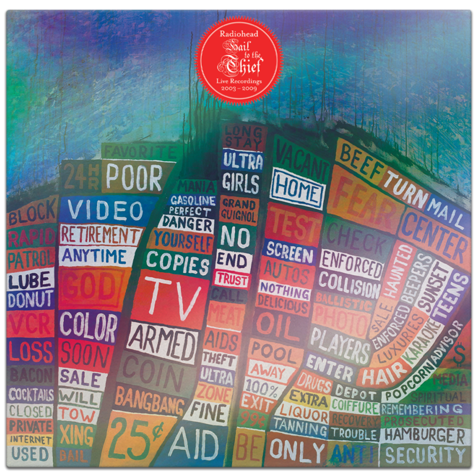 Radiohead - Hail to the Thief Live Recordings 2003-2009 vinyl LP