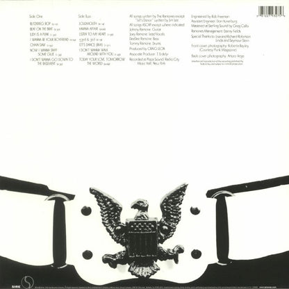 Ramones - Ramones vinyl LP reissue tracklist