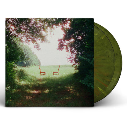 Ratboys - Singin' to an Empty Chair green and brown marble double vinyl LP