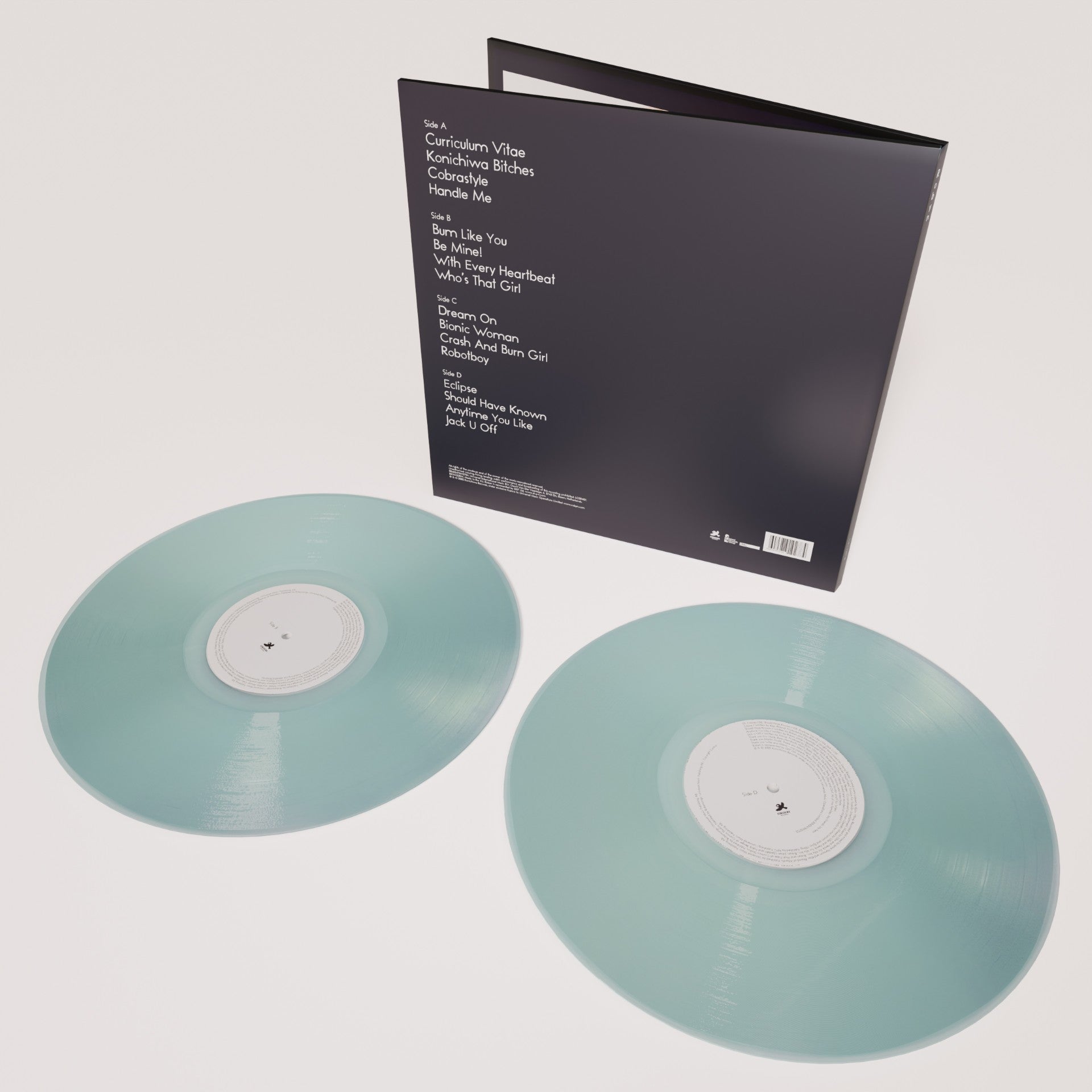 Robyn - Robyn clear double vinyl LP tracklist