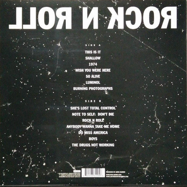 Ryan Adams - Rock n Roll vinyl LP tracklist