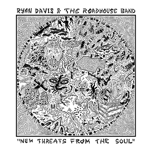Ryan Davis and The Roadhouse Band - New Threats From The Soul vinyl LP
