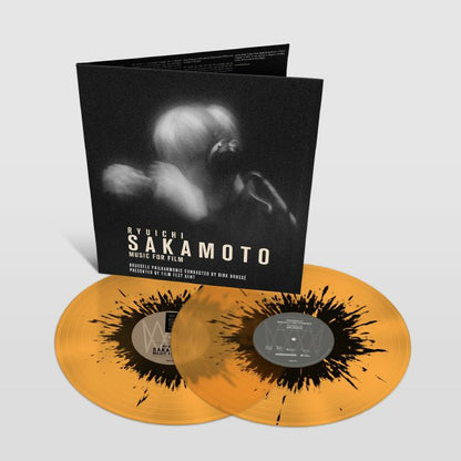 Ryuichi Sakamoto - Music for Film amber and black double vinyl LP