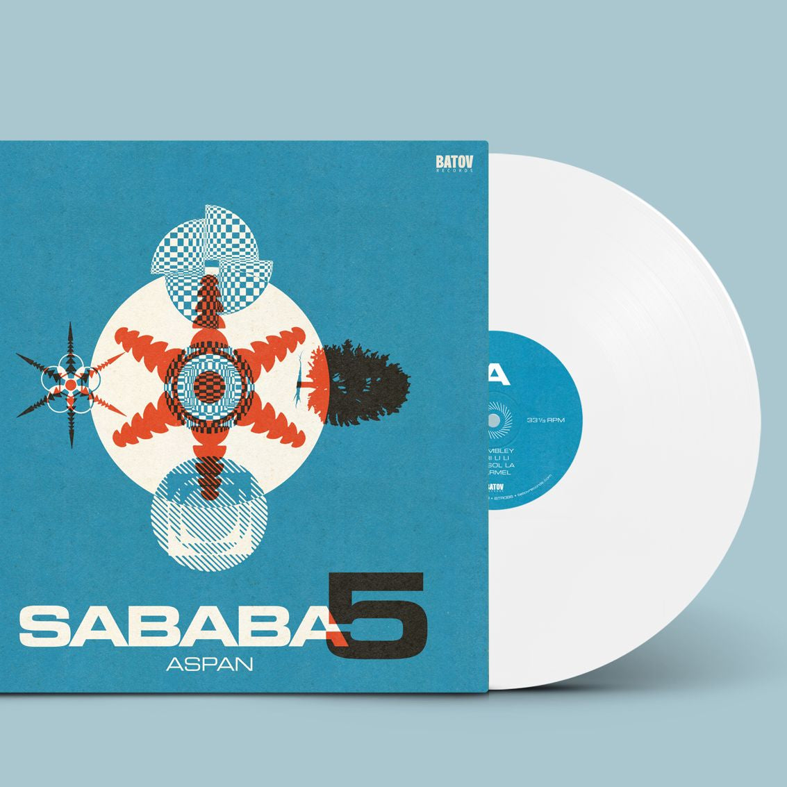 Sababa 5 - Aspan - white vinyl LP