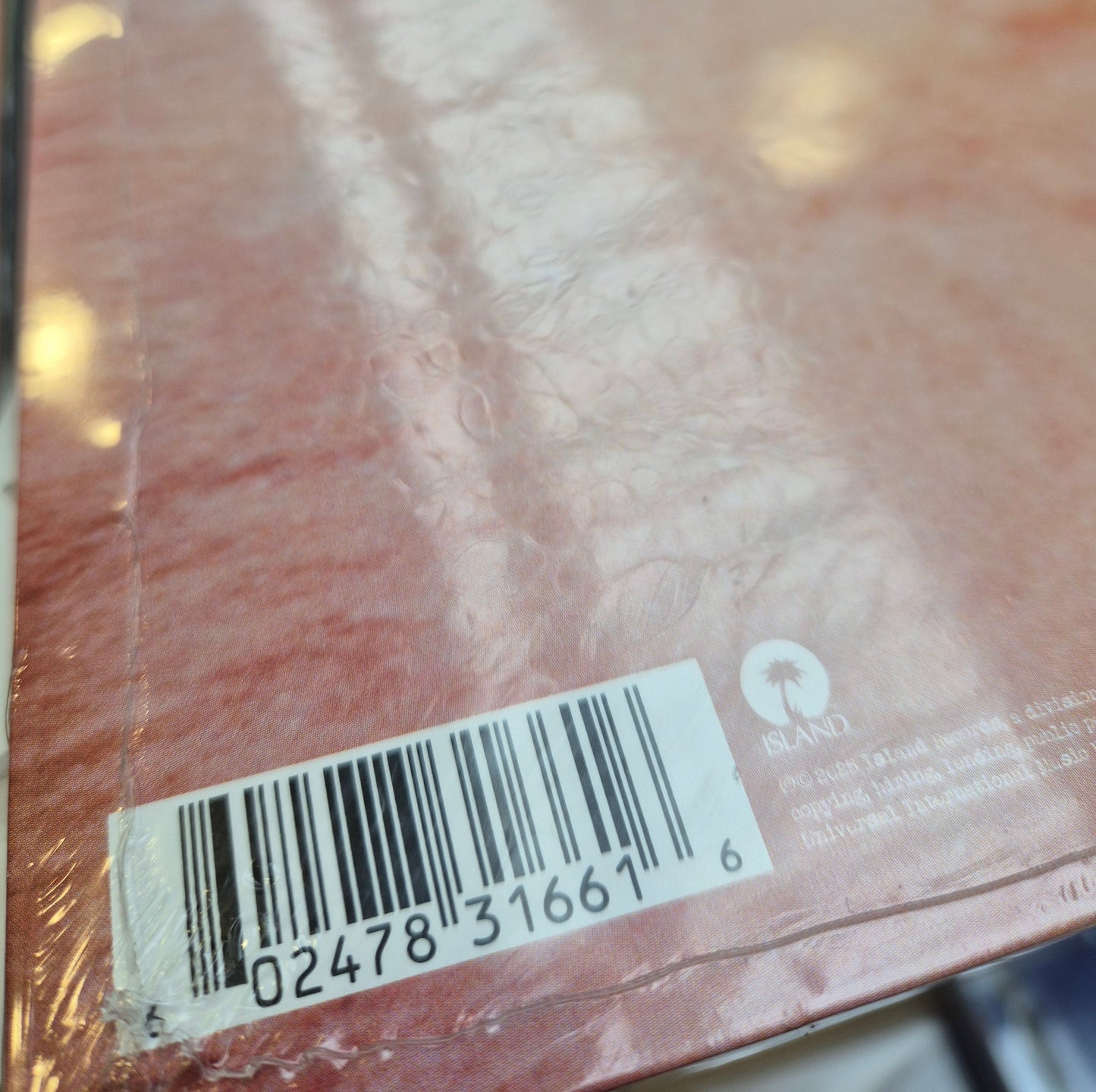 Sabrina Carpenter Man's Best Friend black vinyl lp Barcode