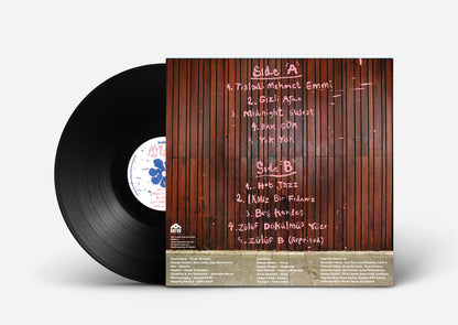 Satellites Aylar album back cover tracklist