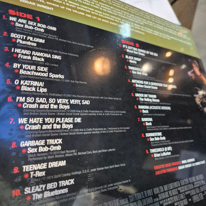 Scott Pilgrim Vs The World Soundtrack red vinyl Lp tracklist