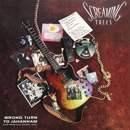 Screaming Trees - Wrong Turn To Jahannam (Live From Egg Studio 1991) vinyl LP