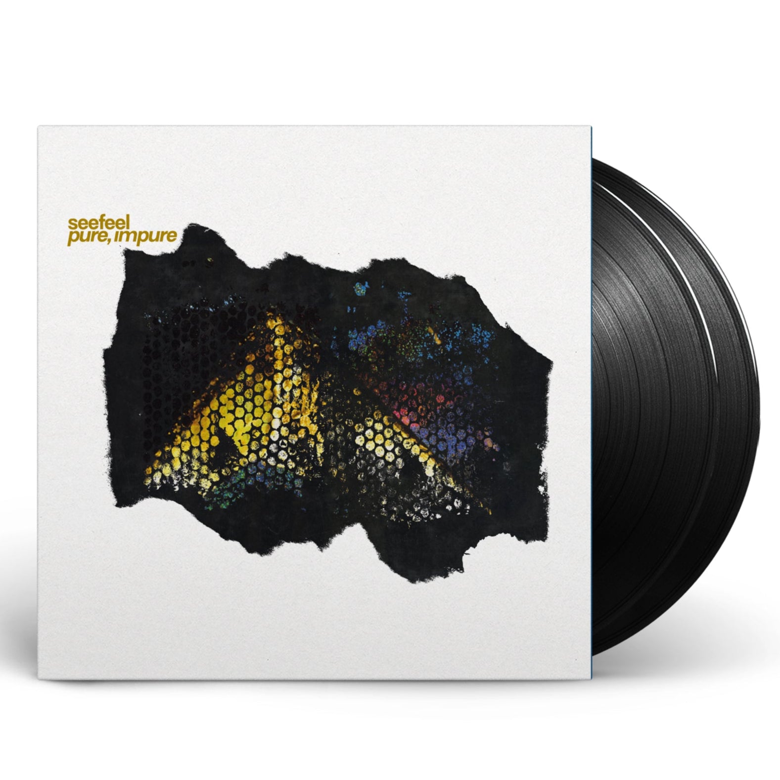 Seefeel pure impure double black vinyl reissue