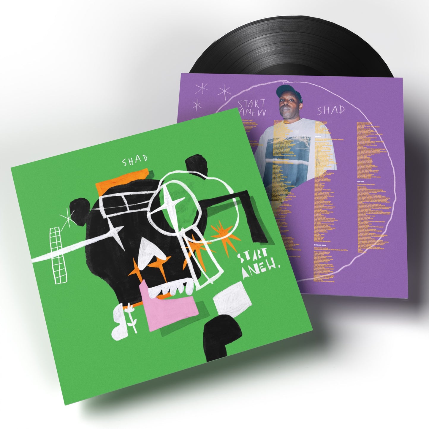 Shad - Start Anew vinyl LP packshot