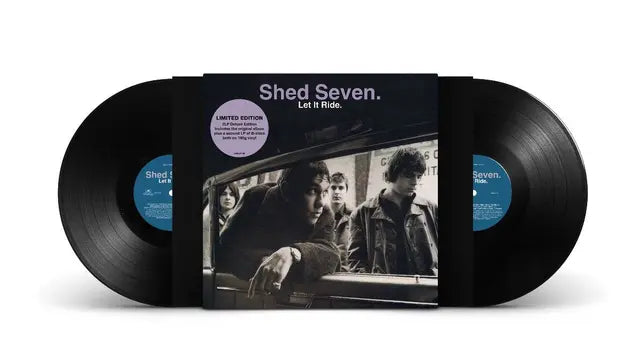 Shed Seven - Let it Ride Deluxe black double vinyl LP album