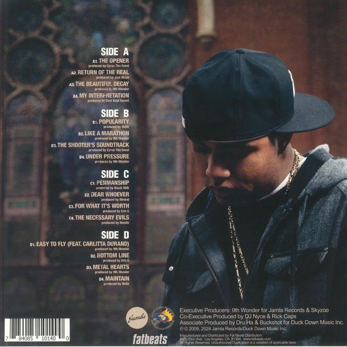Skyzoo - The Salvation vinyl album tracklist