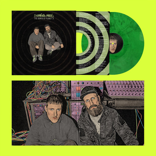 Sleaford Mods - The Demise Of Planet X neon green vinyl LP 