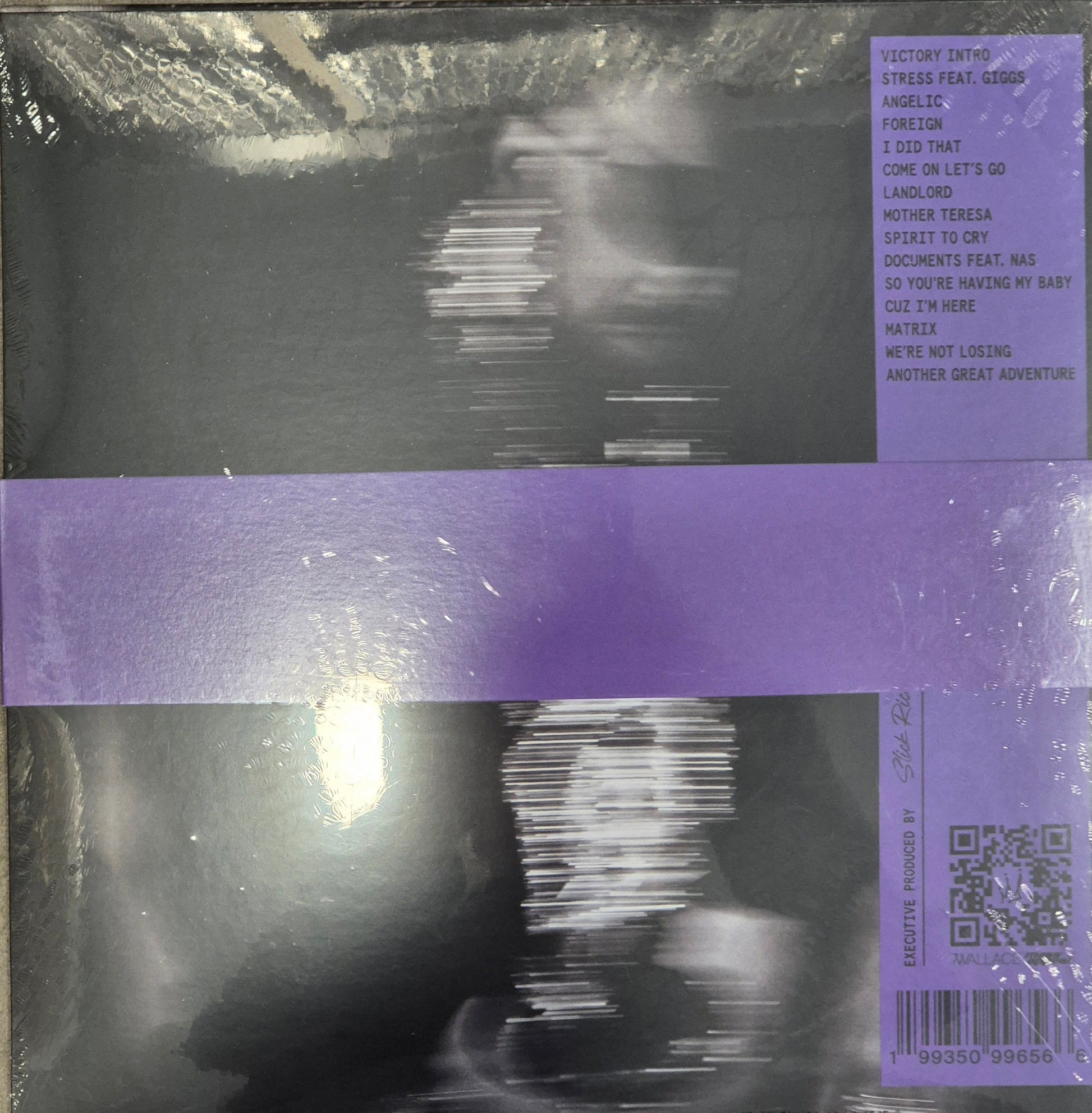 Slick Rick - Victory purple vinyl LP tracklist