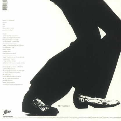 Sly and the Family Stone - Anthology double vinyl LP tracklist