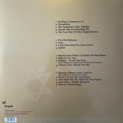 So Far The Best Of Sinead O'Connor vinyl double LP tracklist