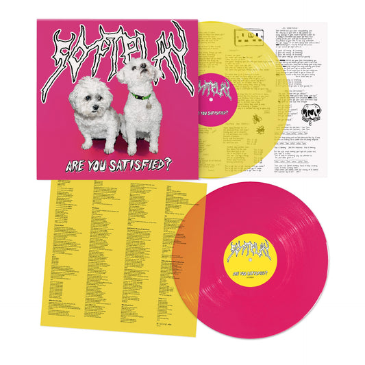 Soft Play - Are You Satisfied? 10th anniversary pink and yellow vinyl