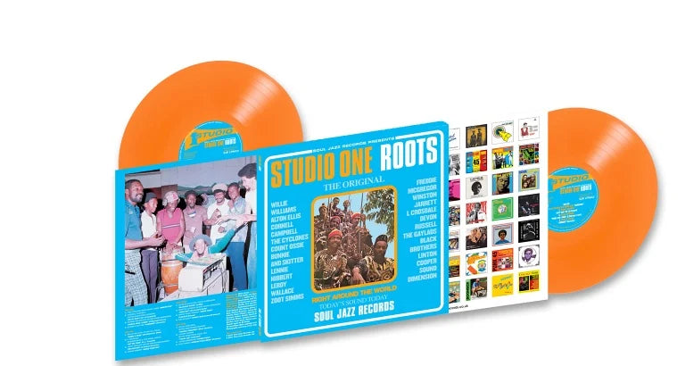 Soul Jazz Studio One Roots orange double vinyl LP