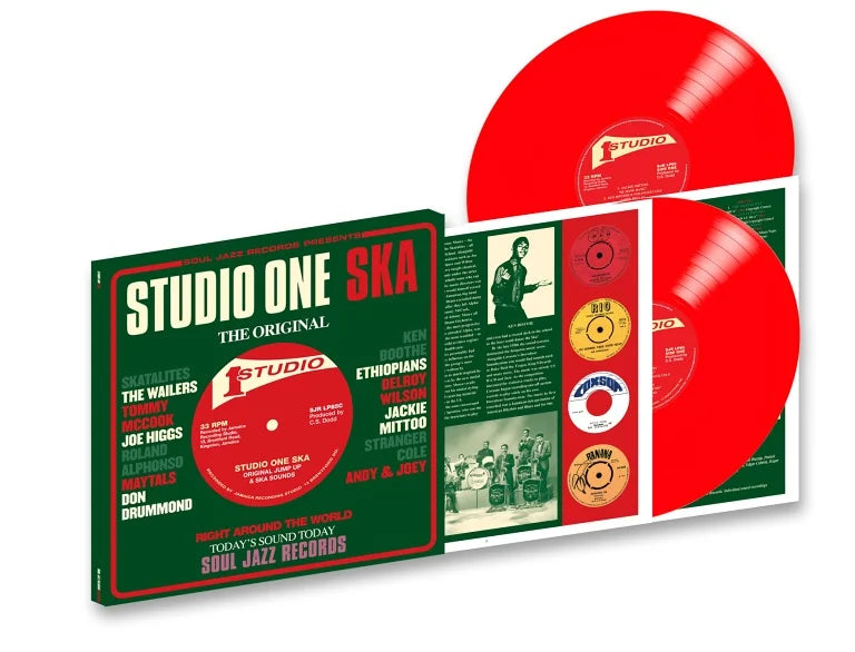 Soul Jazz - Studio One Ska - reissue red double vinyl LP
