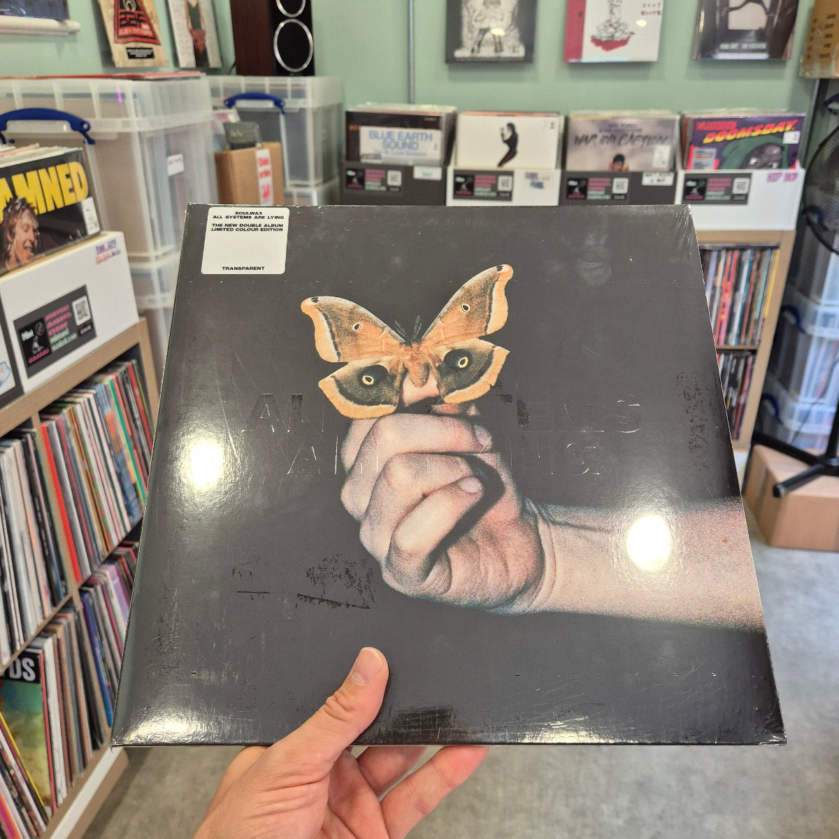 Soulwax - All Systems Are Lying - transparent vinyl 2LP