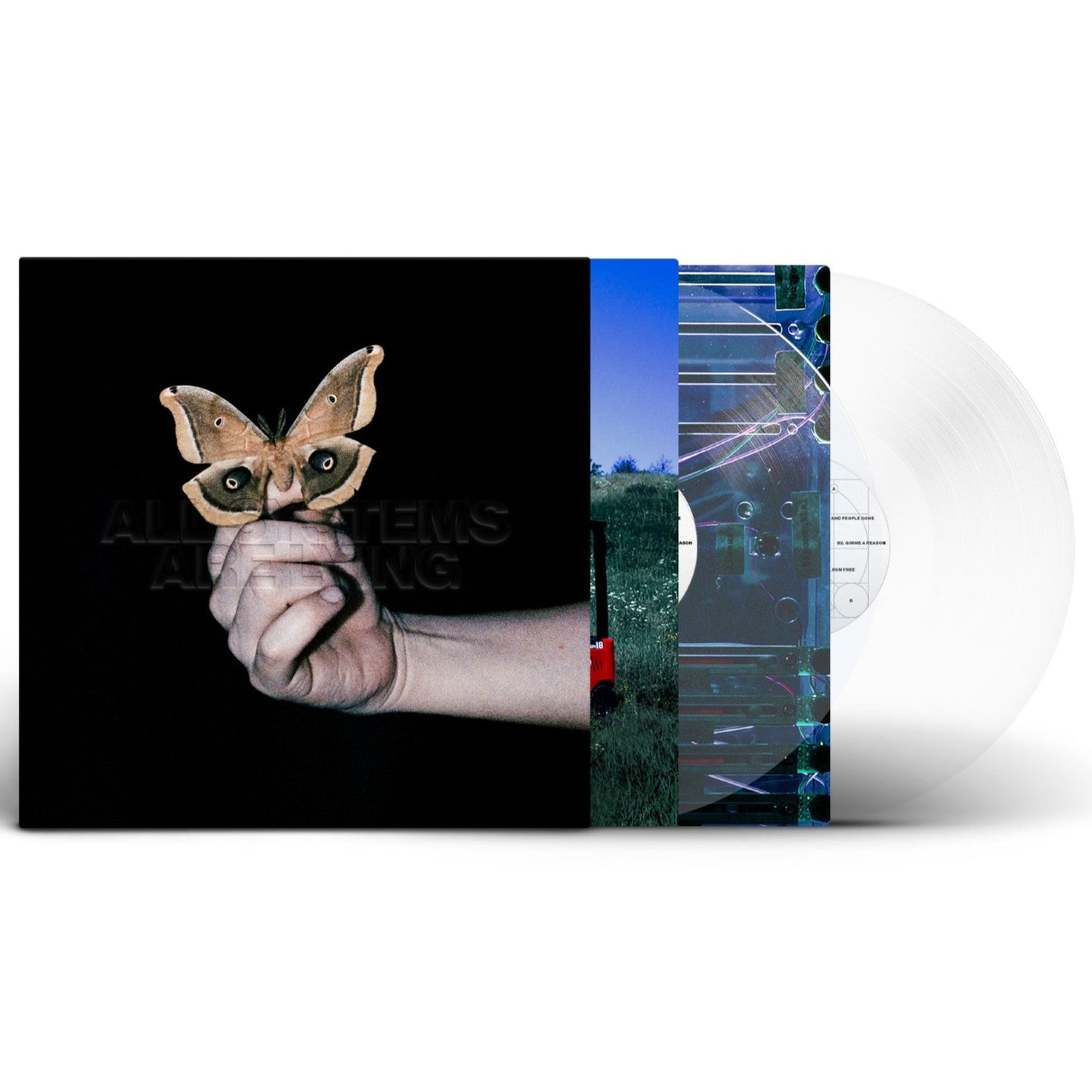 Soulwax - All Systems Are Lying transparent vinyl LP
