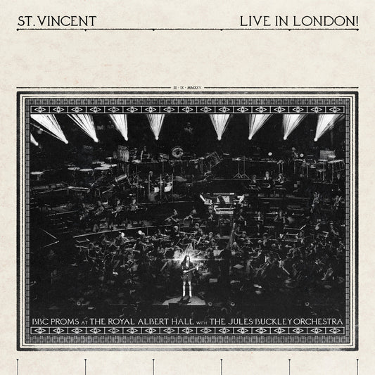 St. Vincent – LIVE IN LONDON! (BBC Proms at the Royal Albert Hall) double album