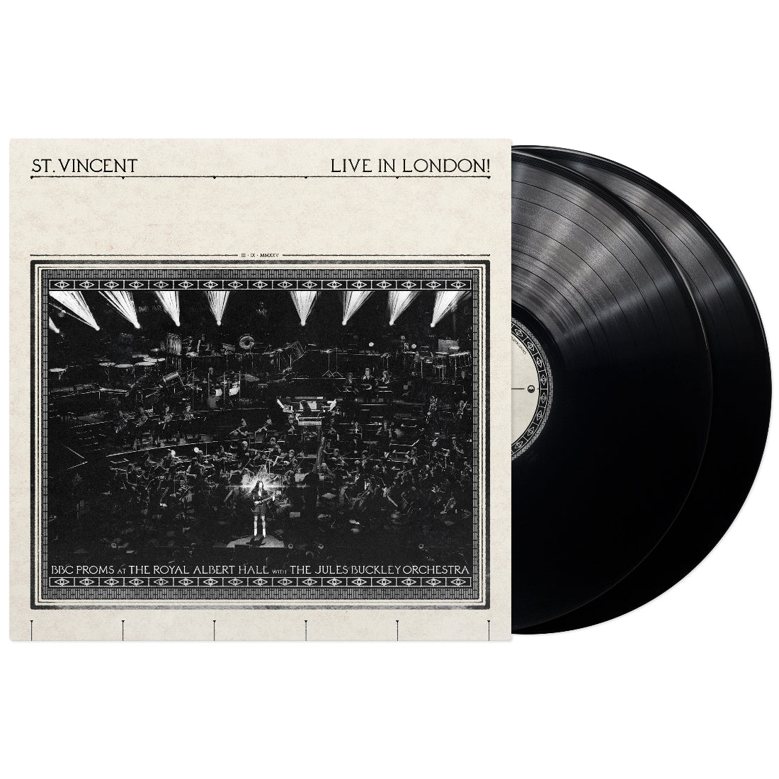 St. Vincent – LIVE IN LONDON! (BBC Proms at the Royal Albert Hall) double black vinyl