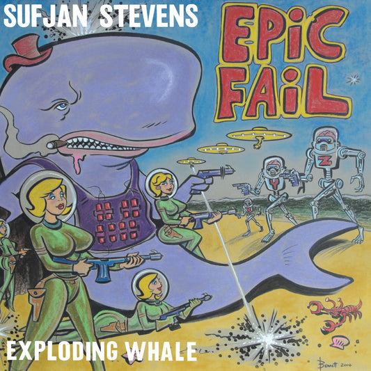 Sufjan Stevens - Exploding Whale 7 inch vinyl
