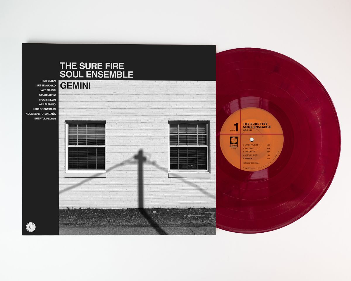 Sure Fire Soul Ensemble Gemini maroon vinyl