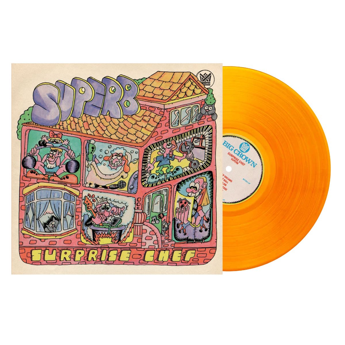 Surprise Chef Superb tangerine vinyl