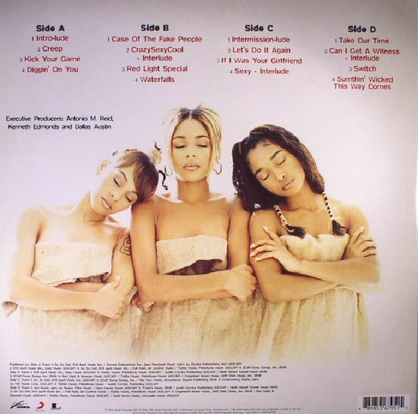 TLC - CrazySexyCool double vinyl LP tracklist