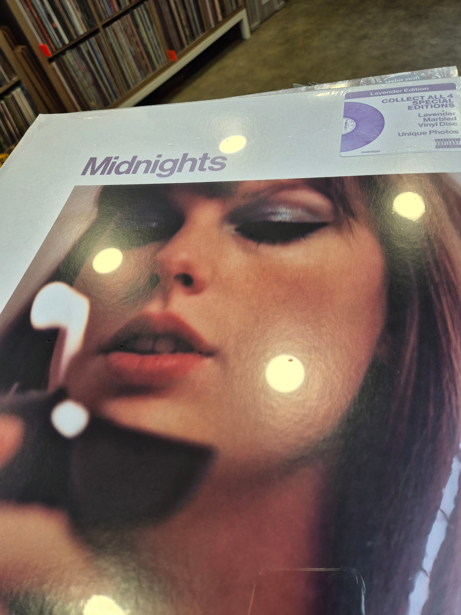 Taylor Swift - Midnights lavender vinyl LP