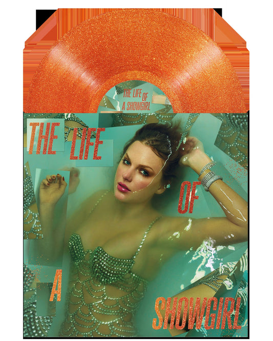 Taylor Swift - The Life of a Showgirl orange vinyl LP