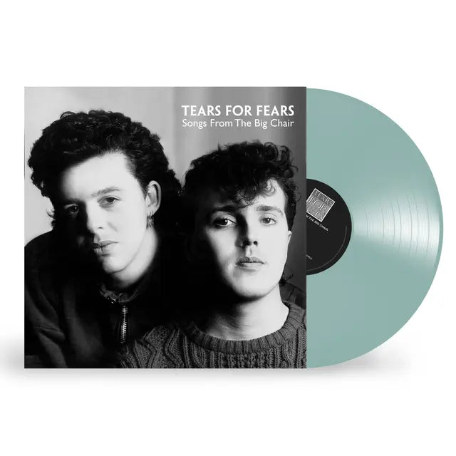 Tears for Fears - Songs from the Big Chair coke bottle clear vinyl LP