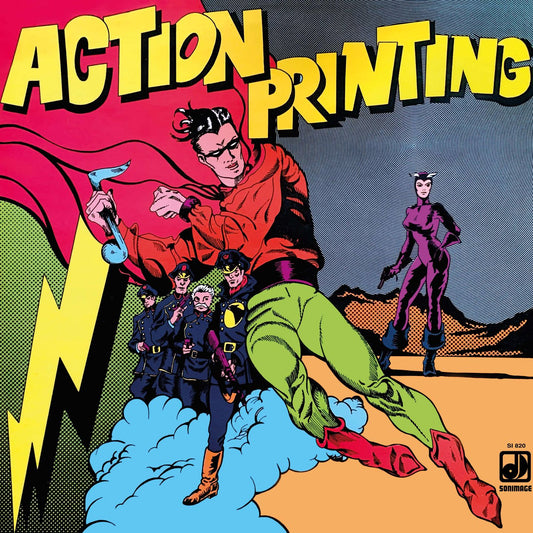 Teddy Lasry - Action Printing vinyl LP reissue