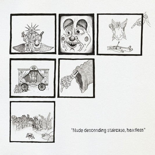 Teen Suicide - Nude Descending Staircase Headless - hurtful illusion white vinyl LP
