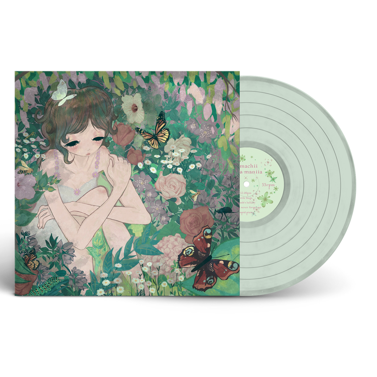 Temachii Flora Maniia - clear vinyl LP