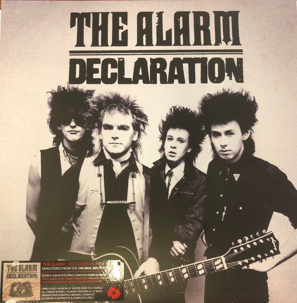 The Alarm - Declaration 1984-1985 double vinyl LP