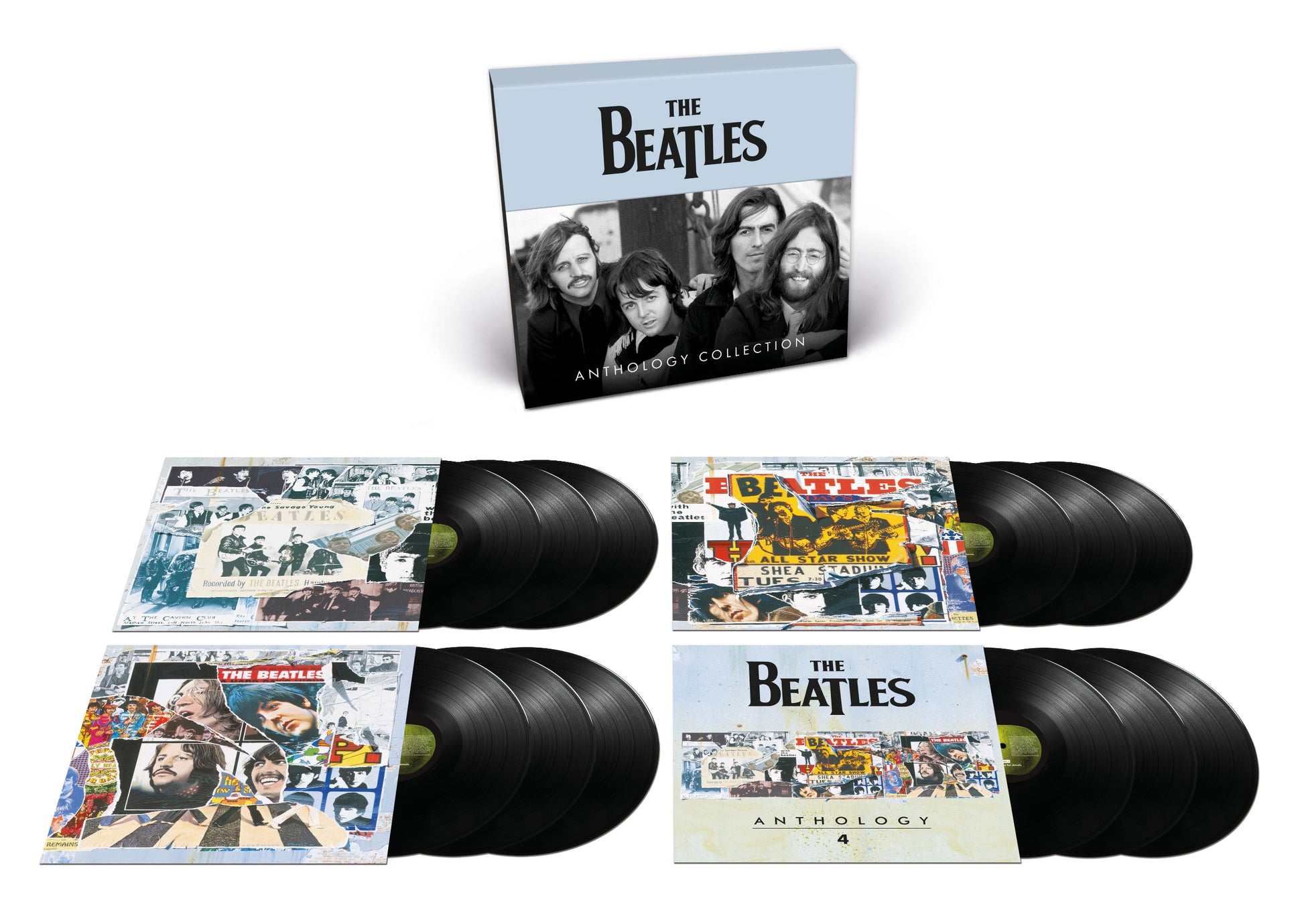The Beatles - Anthology Collection (2025 Edition) 12 vinyl LP boxset packshot