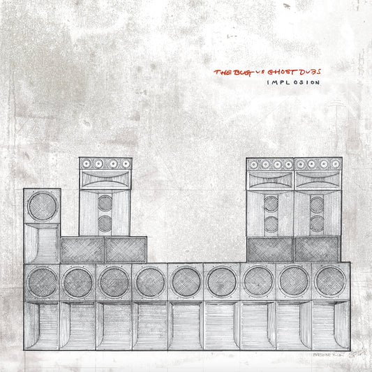 The Bug vs Ghost Dubs - Implosion double vinyl LP