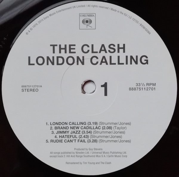 The Clash - London Calling double black vinyl LP