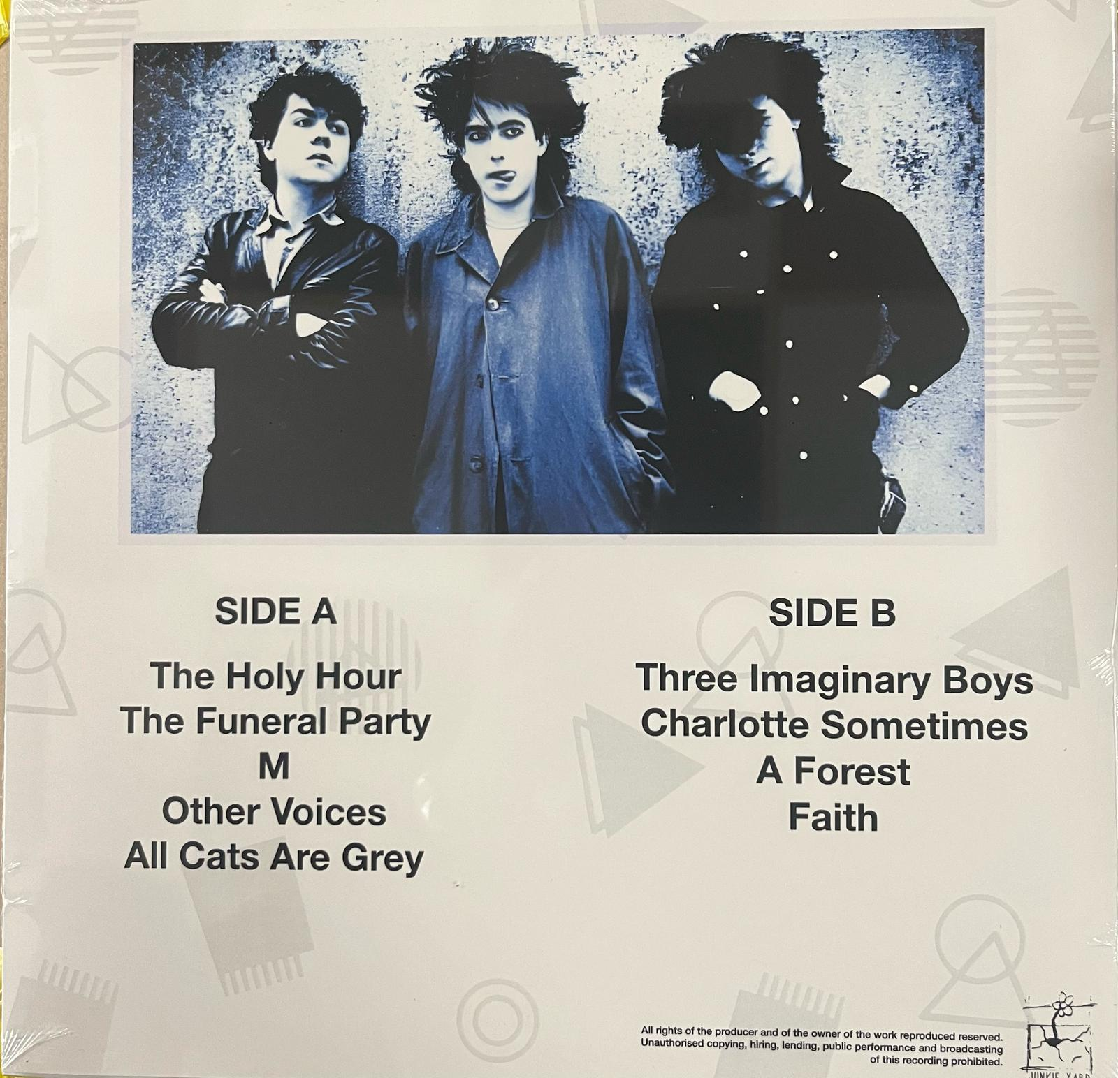 The Cure - Live from Sydney 1981 vinyl LP tracklist
