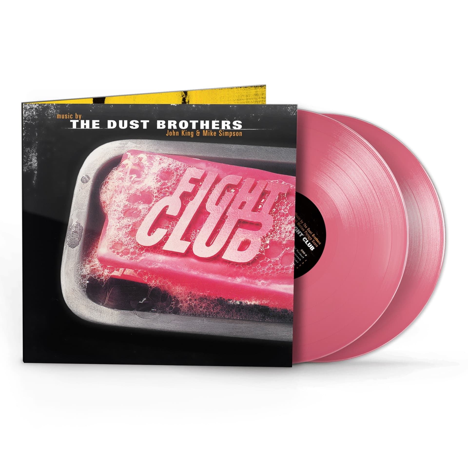 The Dust Brothers - Fight Club original score pink double vinyl LP