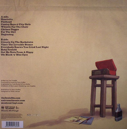 The Fratellis - Costello Music music on vinyl LP tracklist