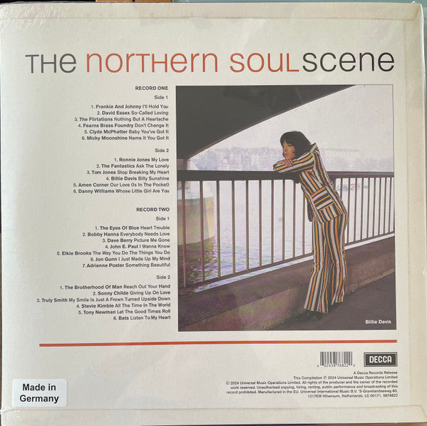 The Northern Soul Scene Decca album back cover tracklist