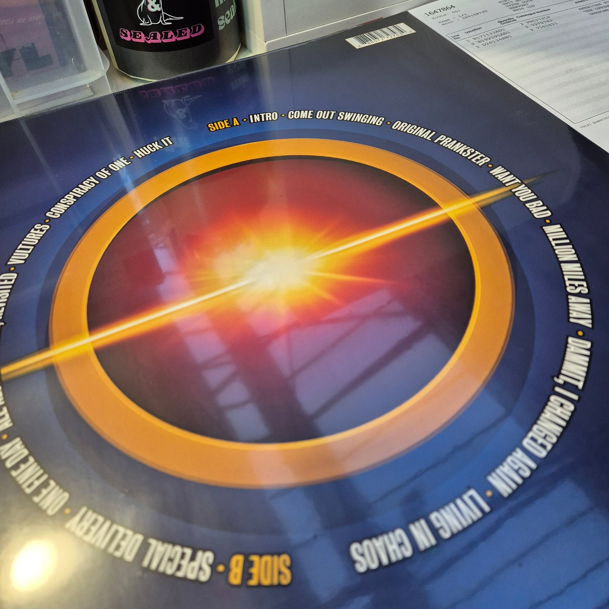 The Offspring - Conspiracy of One purple grape vinyl LP tracklist