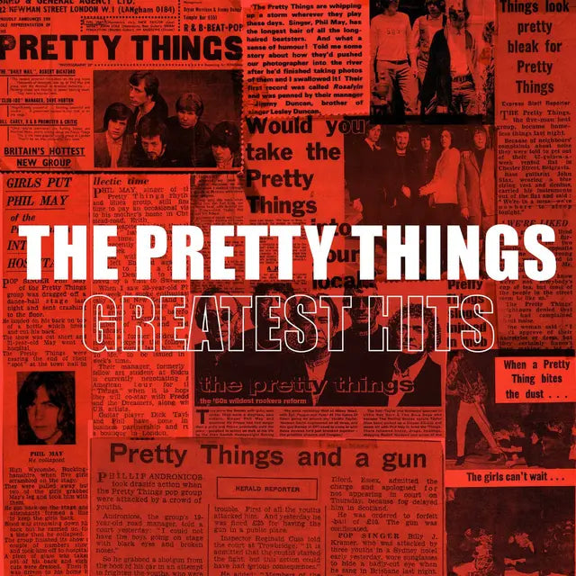 The Pretty Things - Greatest Hits double vinyl LP