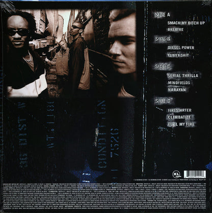 The Prodigy - Fat of the Land double vinyl LP tracklist