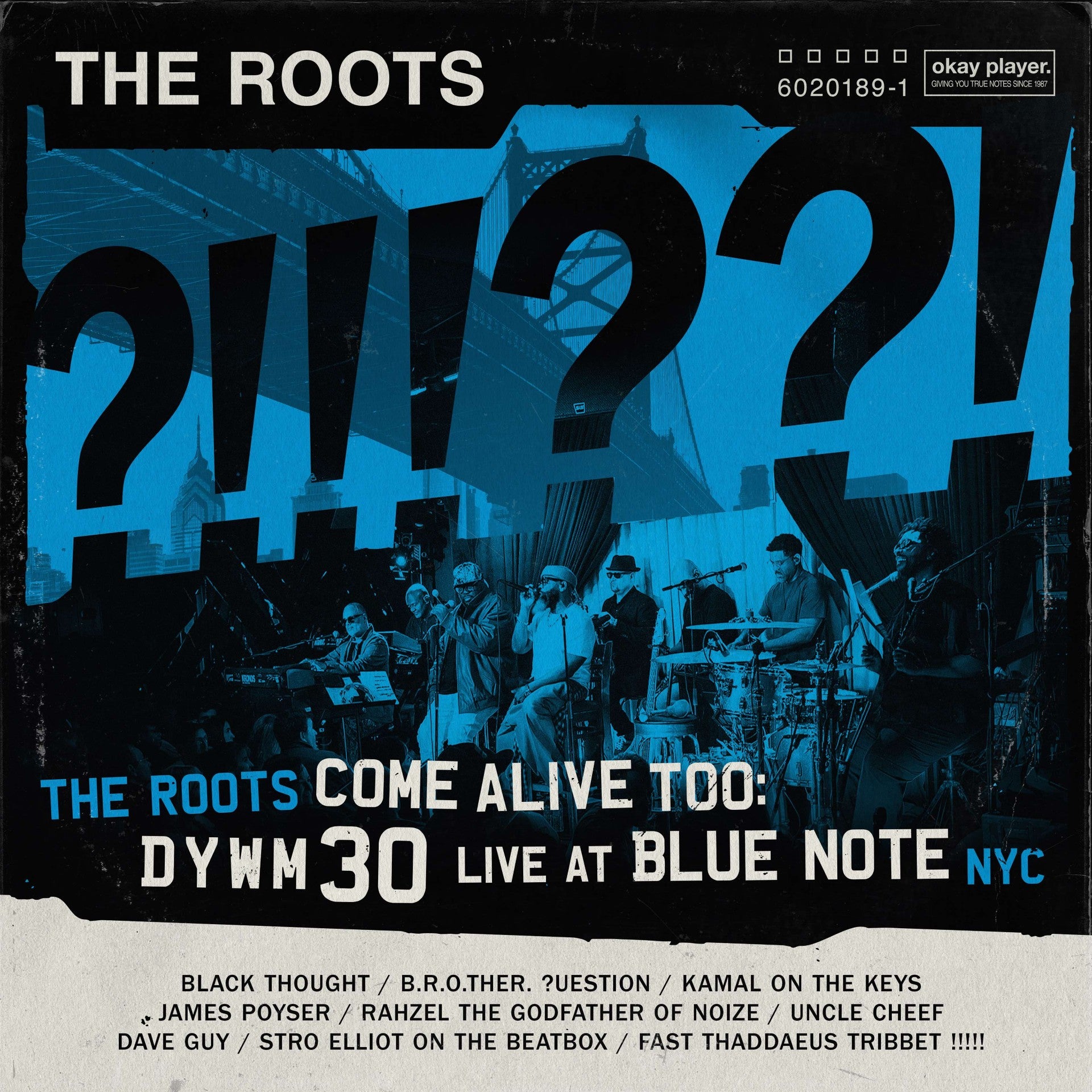 The Roots Come Alive Too: DYWM30 Live at Blue Note NYC! black double vinyl LP