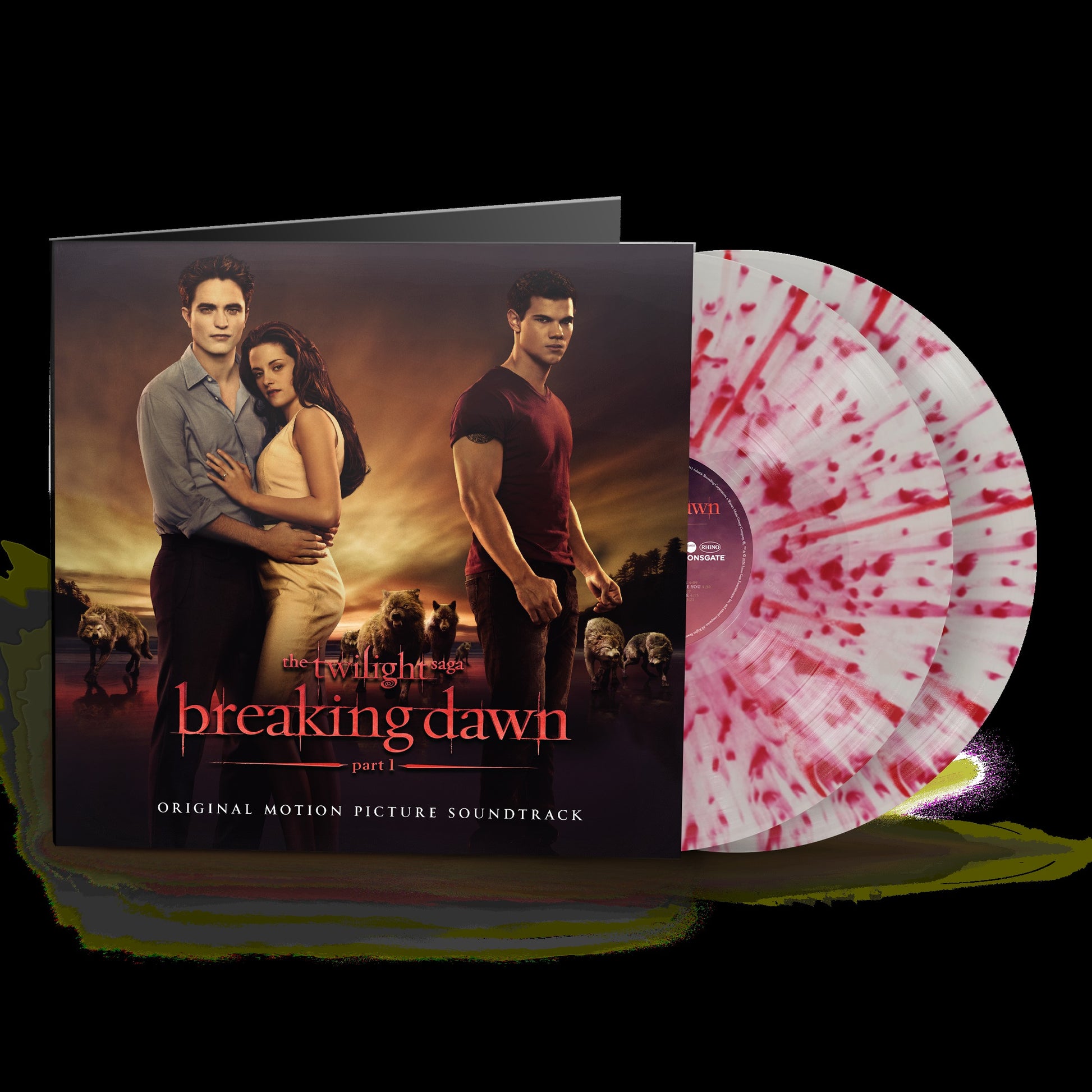 Various Artists - The Twilight Saga: Breaking Dawn Part 1 clear and splatter double vinyl LP